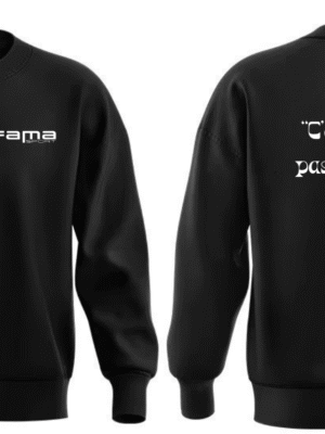 Pull noir Fama sport